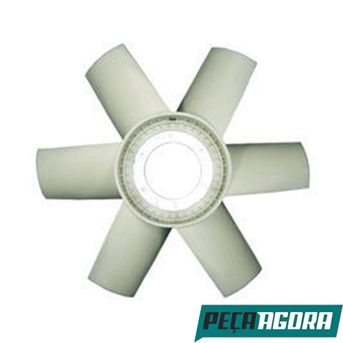 HELICE RADIADOR MOTOR SEM VISCO 6 PAS 6 FUROS PARA SCANIA 113 (1321876)