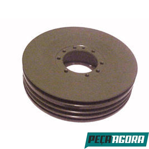 POLIA ANTIVIBRADORA MOTOR 3 CANAIS MB MERCEDES BENZ OM355 1519 1520 2219 1419 14
