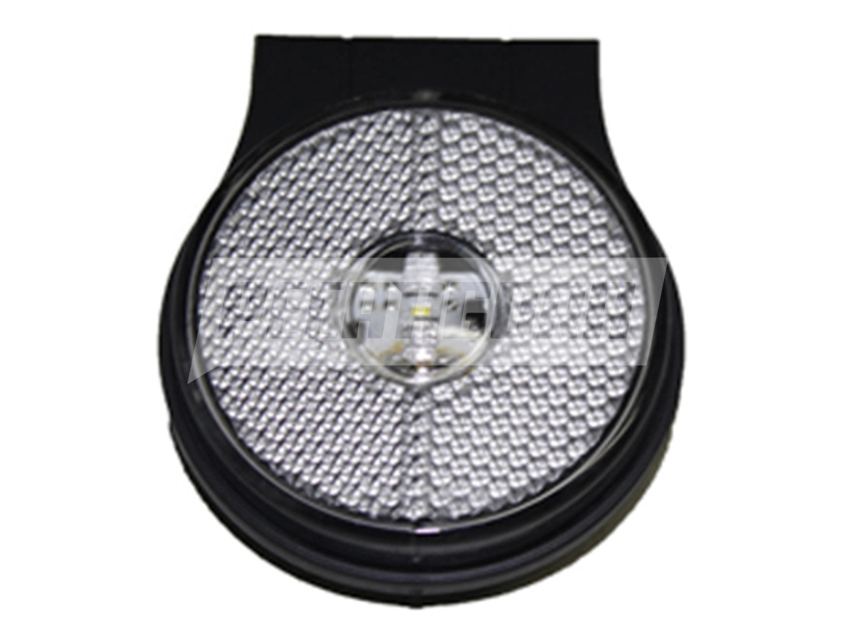 LANTERNA LATERAL CRISTAL LED 65MM COM SUPORTE E CONECTOR BIVOLT (040542)