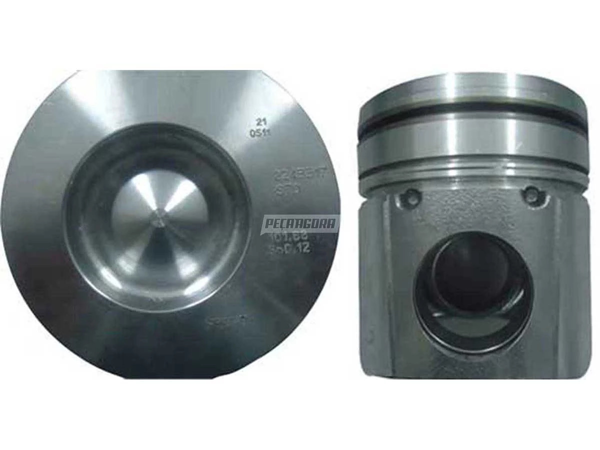 PISTAO MOTOR ANEIS PINO TRAVA VW 16.170 12.170BT 14.170BT CUMMINS SERIE B 5.9 IN