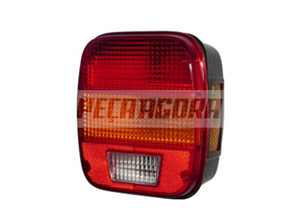 LANTERNA TRASEIRA LE ESQUERDO MARMITA COM VIGIA REFLETOR FORD CARGO TODOS VW 710