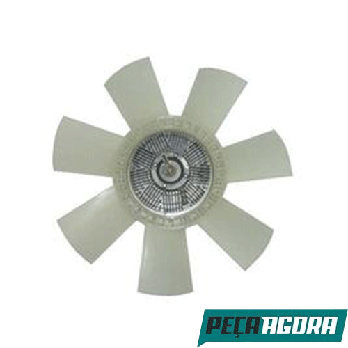  HELICE RADIADOR EMBREAGEM VISCOSA 7 PAS MB 1214 1418 CARA CHATA 366A 366LA - AL