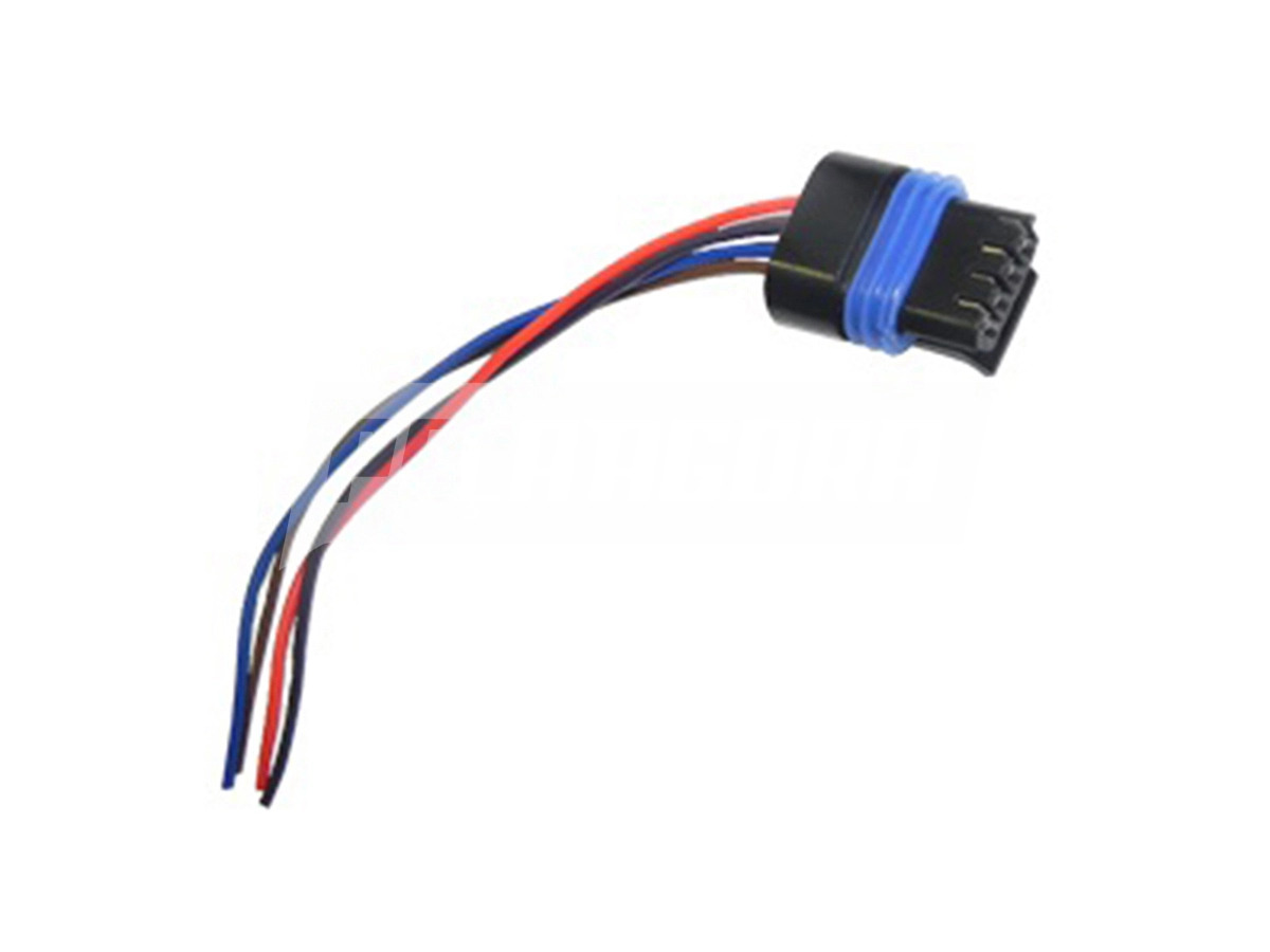 TOMADA PLUG SENSOR ROTACÕES MOTOR 4 PINOS VW SENSOR 4 PINOS (2T0971415B)