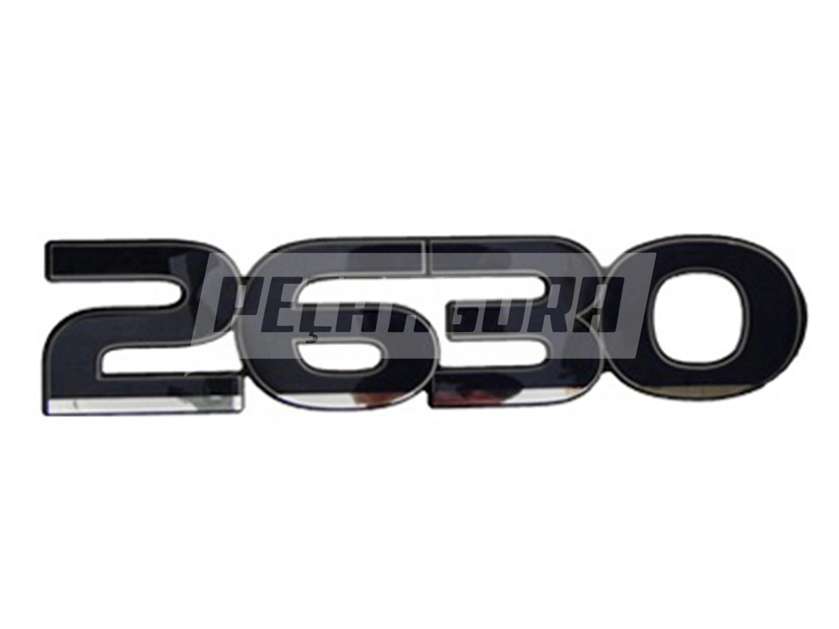 EMBLEMA COLANTE FRONTAL 2630 FORD CARGO 2630 (98HU16605EA)