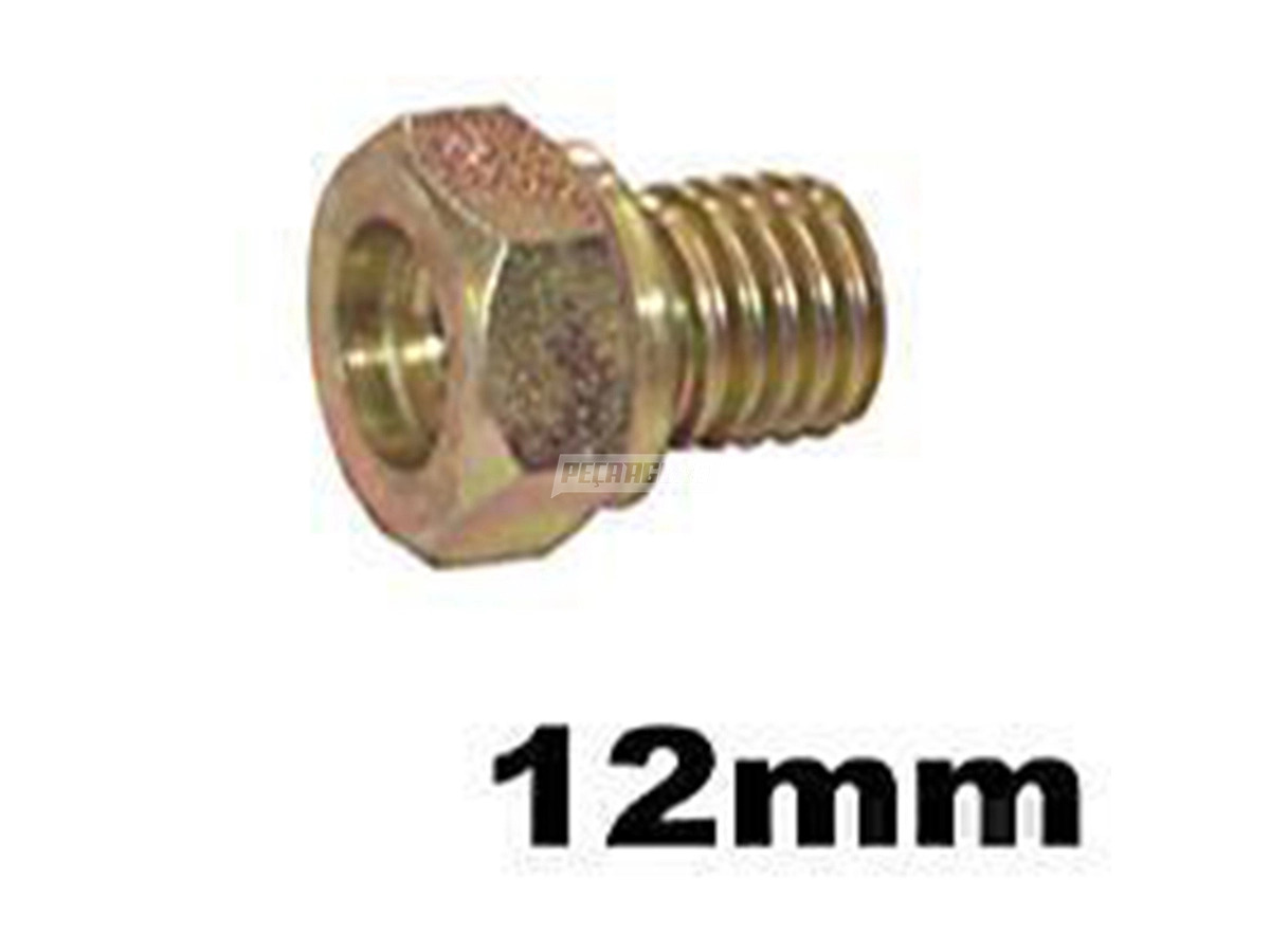 SEDE SANGRADOR BOMBA INJETORA 12MM EXTERNO MB OM355 O321 1519 2219 ROSCA M12 (00