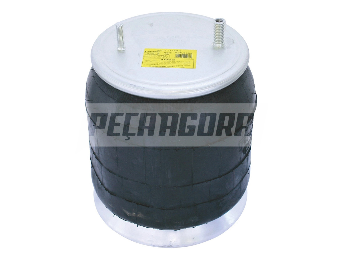 MOLA PNEUMATICA ALTURA MAX 488MM ALTURA MIN 196MM DIÂMETRO MAX 320MM FIXACAO SU