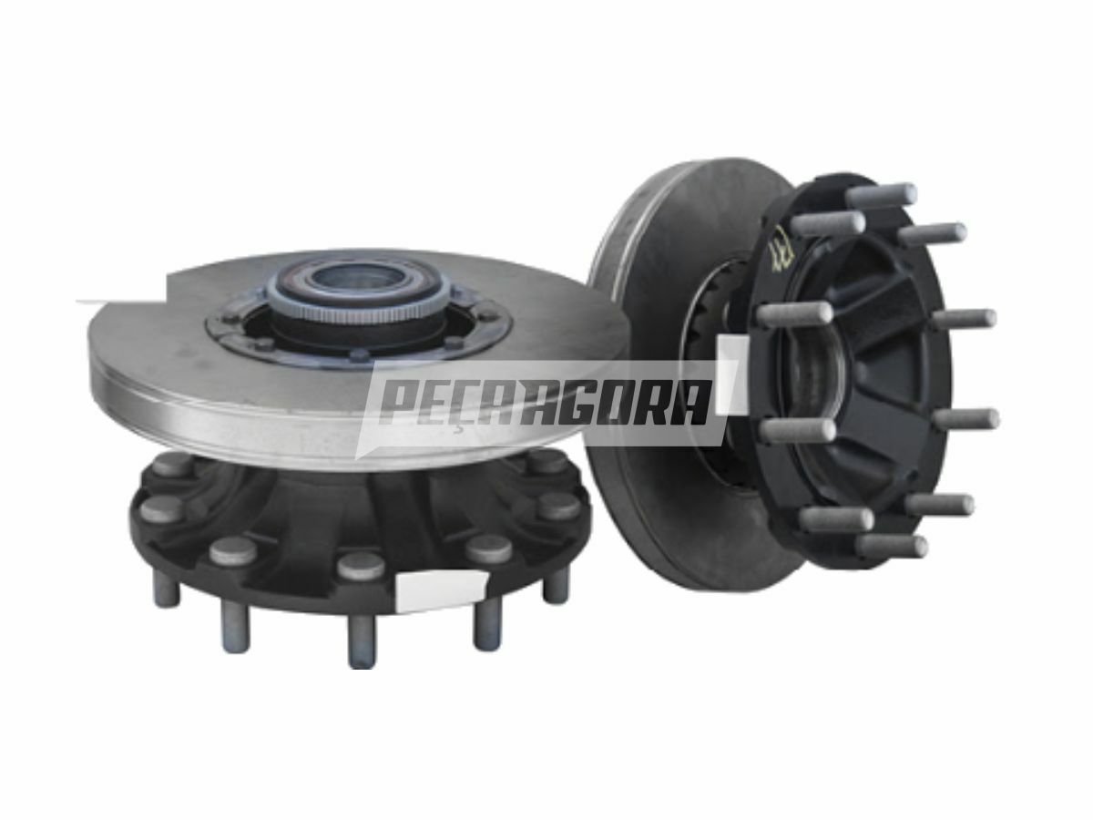 CUBO RODA DIANTEIRO VOLVO FH FM COM ROLAMENTO (21022433)