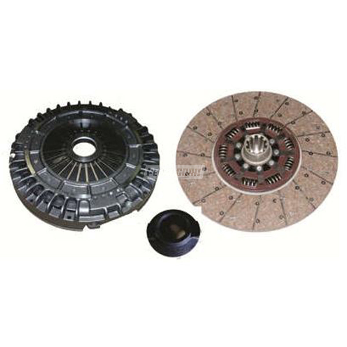 KIT EMBREAGEM 350MM PARA IVECO EUROCARGO 160E21 PARA IVECO 8060.45 A (EMB7728)