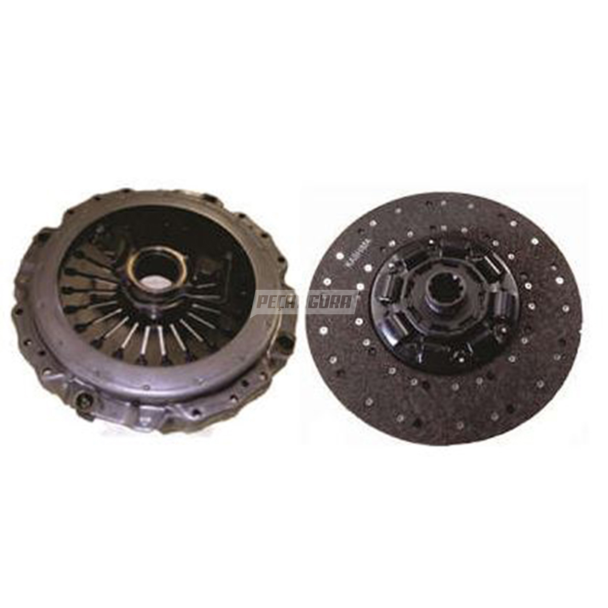 KIT EMBREAGEM 430MM VOLVO FH12 FM12 GLOBETROTTER NH12 GLOBETROTTER (EMB7757)