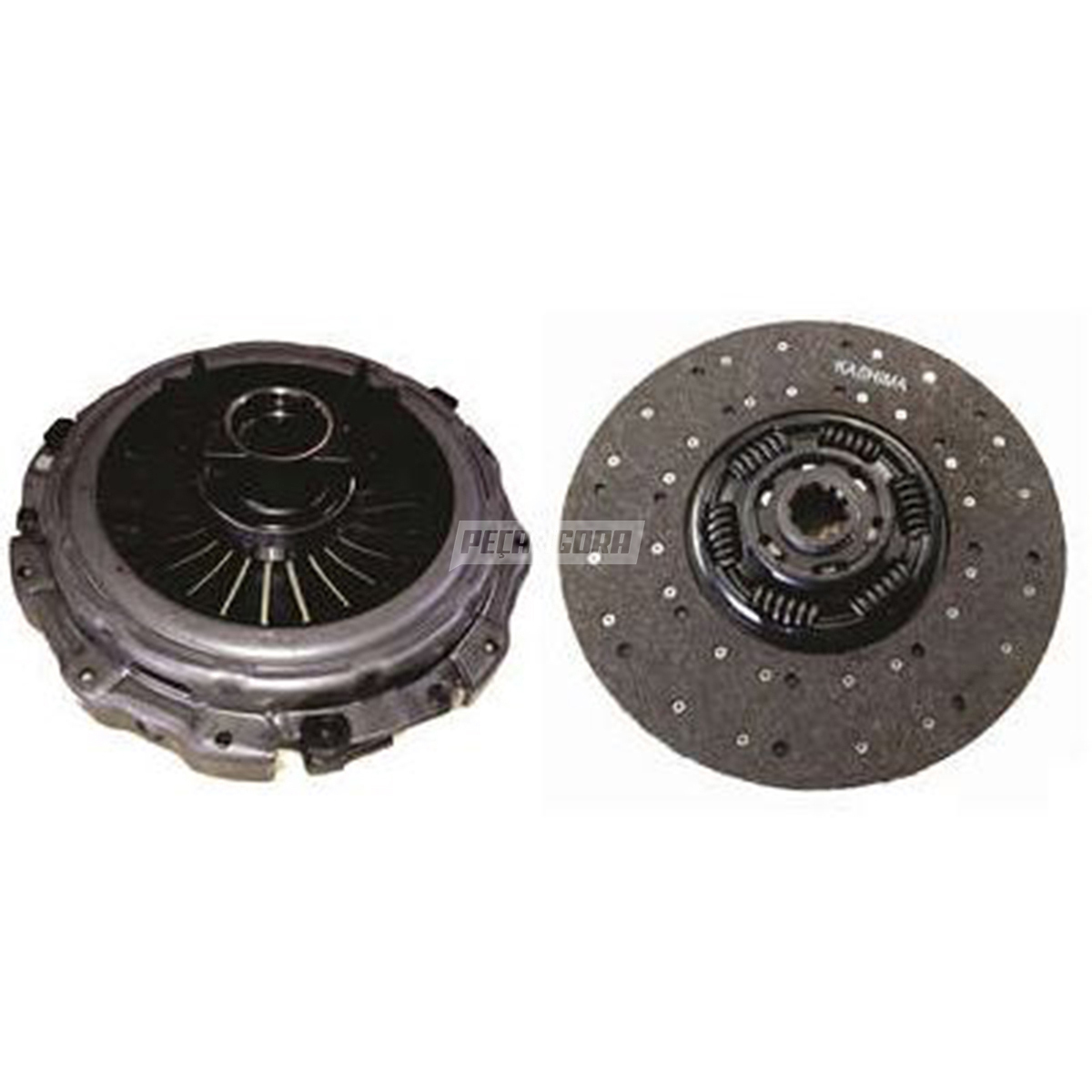 KIT EMBREAGEM 380MM VW 18310 23310 26310 31310 WORKER 17310 18310 24210 FORD 433