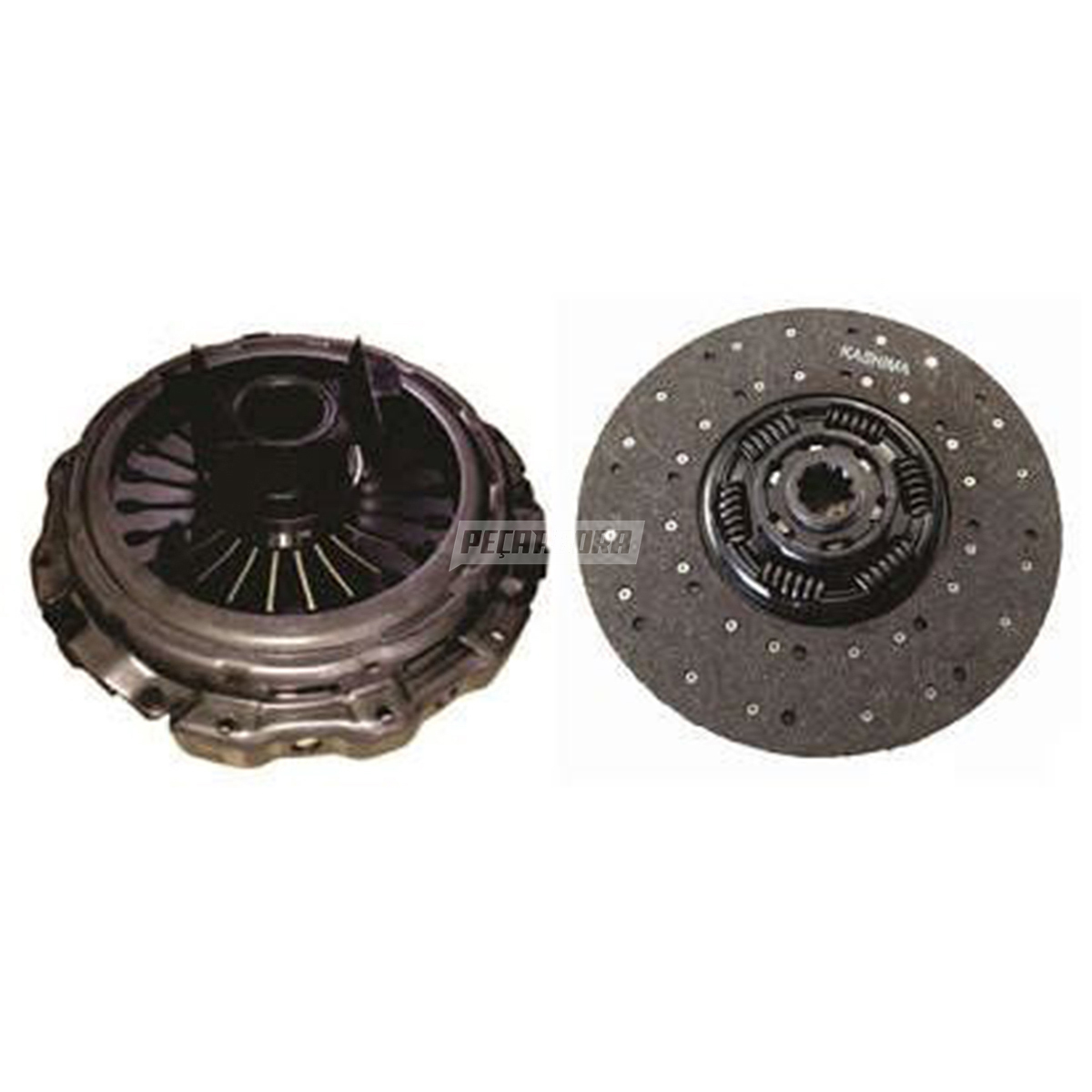 KIT EMBREAGEM 380MM PARA IVECO EUROCARGO 230E24 260E25 170E22 TECTOR 170E25 240E