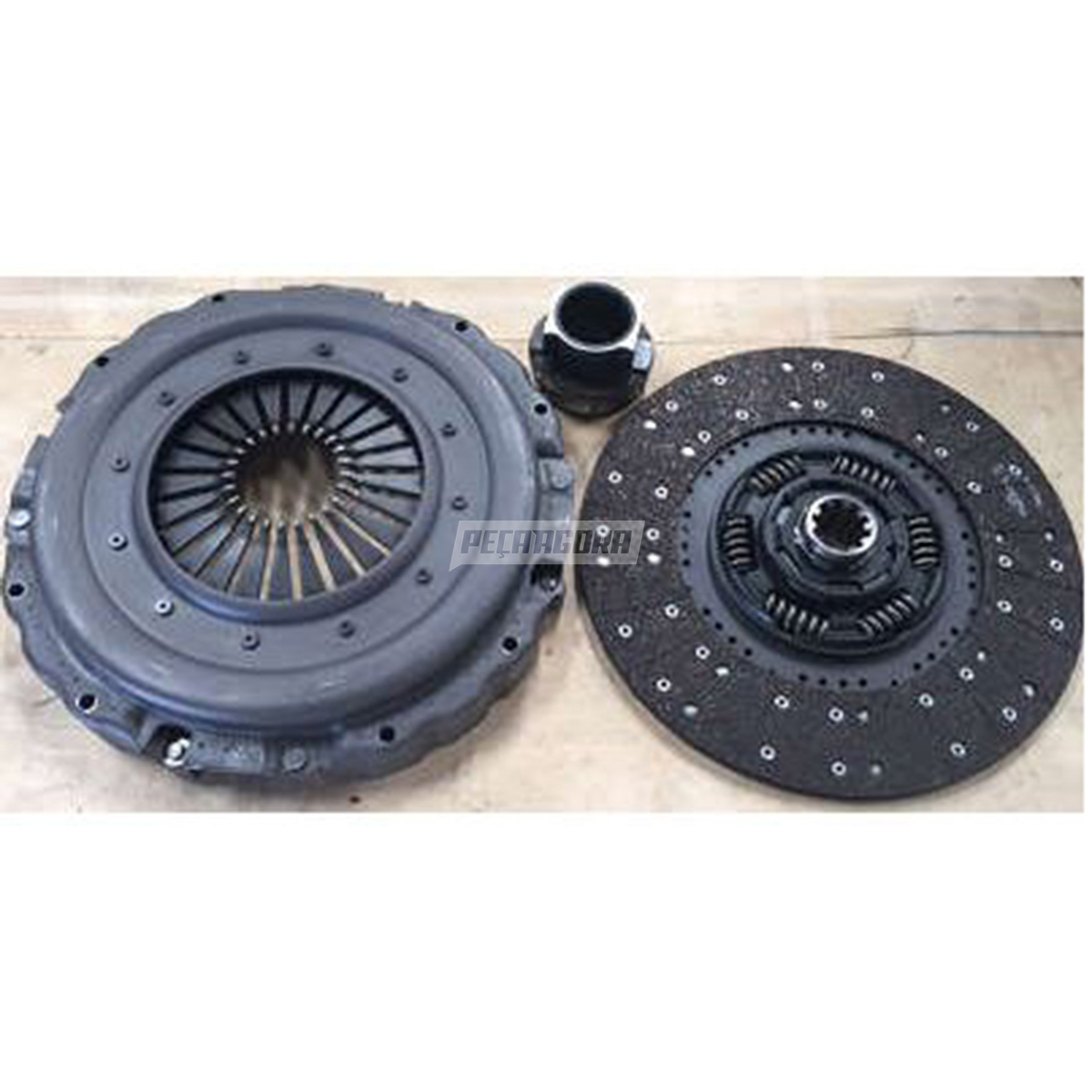 KIT EMBREAGEM 395MM VW MAN 15190 17230 VOLKSWAGEN (EMB8431)