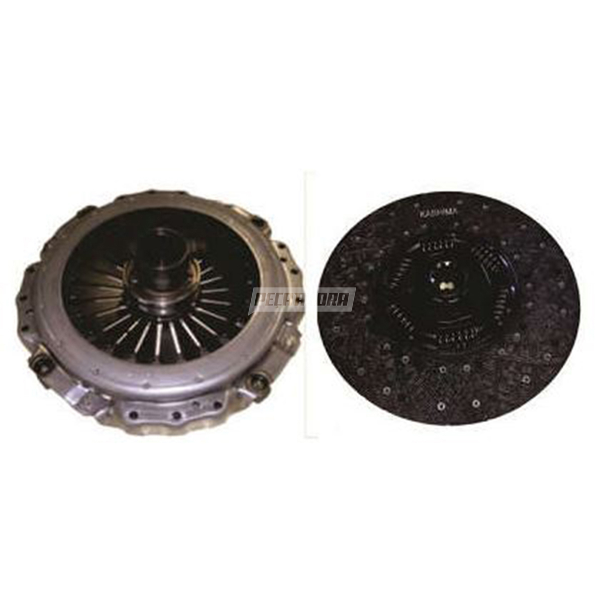 KIT EMBREAGEM 430MM PARA IVECO STRALIS 360 CURSOR 9 EURO 5 380 410 460 CURSOR 13