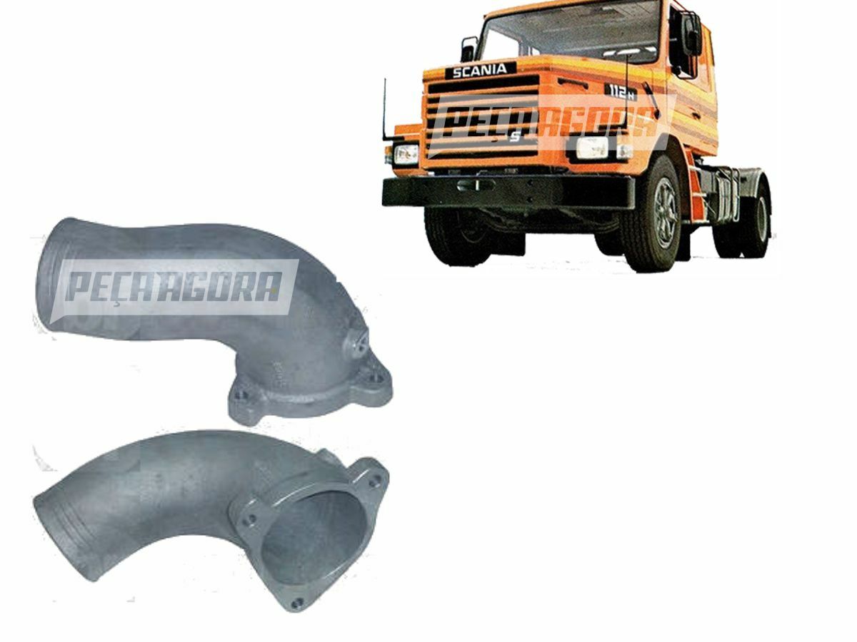 TUBO INTERCOOLER ALUMINIO PARA SCANIA T112 HS HW  (332123)