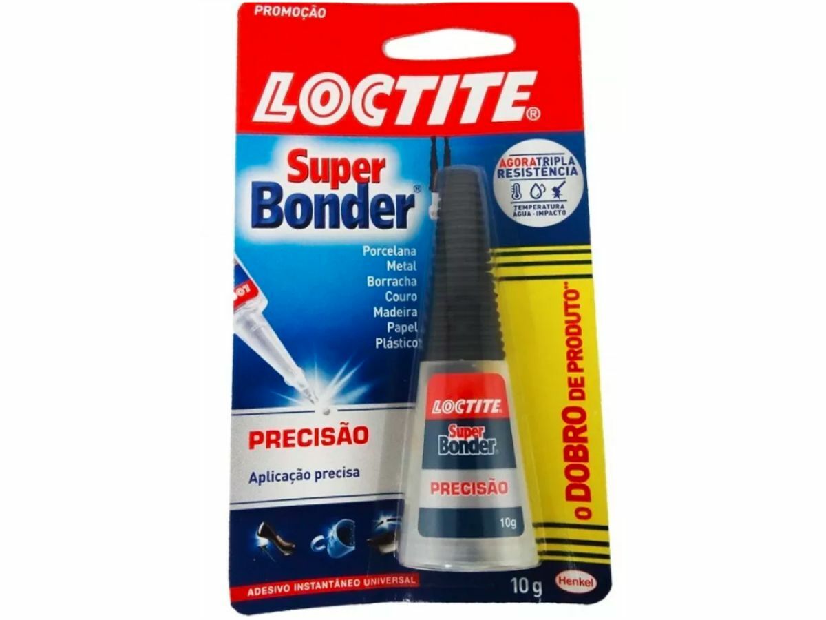 SUPER BONDER LOCTITE PRECISAO 10G DOBRO DE PRODUTO (BONDER10)