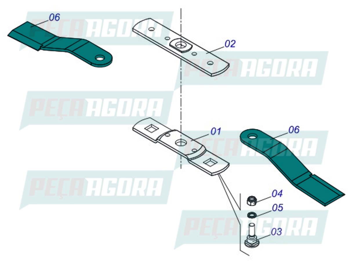 PAR ROCADOR DM 622x100x12 CS RO2 1500 (CX.504349110**2)