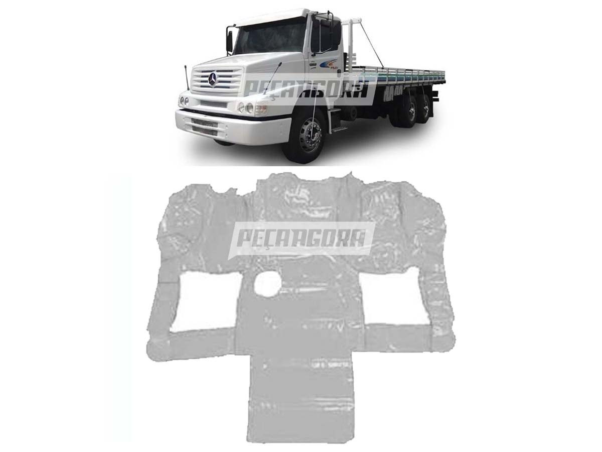 TAPETE VERNIZ MB 1620 ELETRONICO 2006 EM DIANTE COM CAPO CINZA (214190)