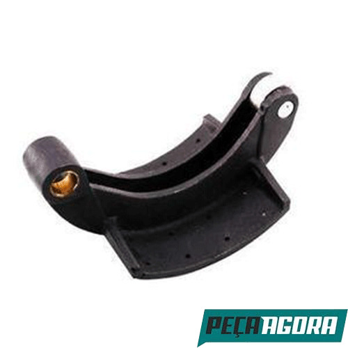 SAPATA PATIM FREIO COM ROLETE LONA DIANTEIRO PARA SCANIA SERIE 4 S4 L P R T K F 