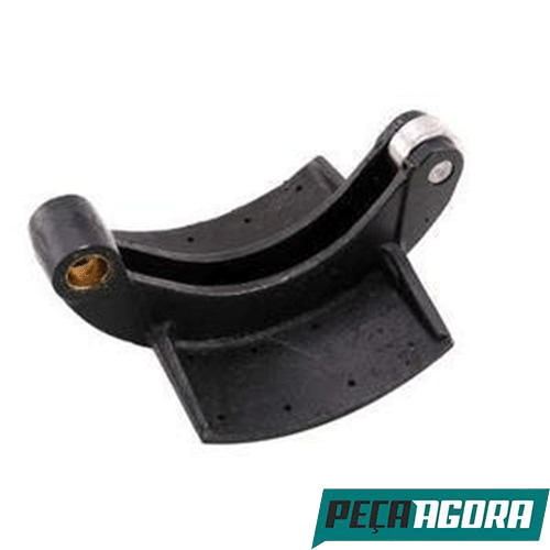 SAPATA PATIM FREIO COM ROLETE LONA TRASEIRO PARA SCANIA S4 SERIE 4 P G R (130020