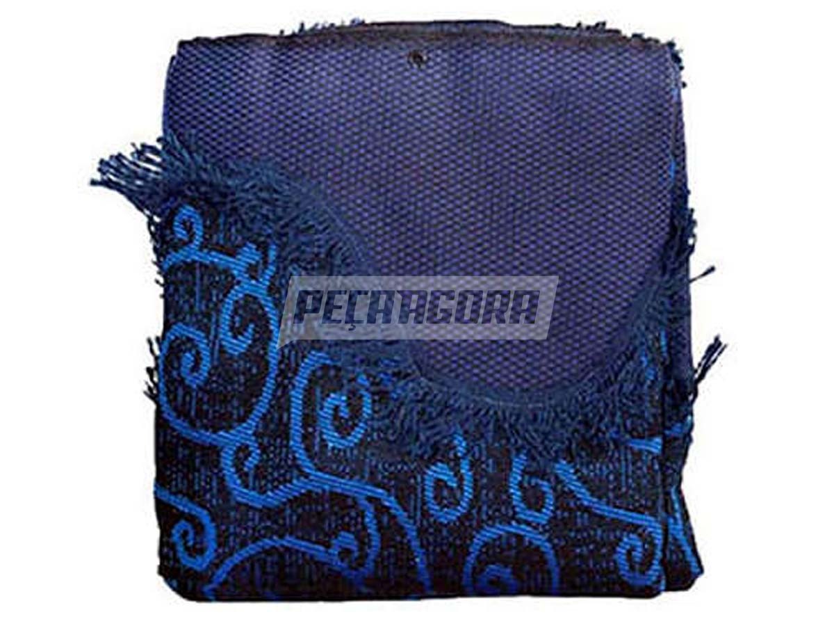 CORTINA GOBELEN 3 PECAS AZUL MB 1938 2 MEIO ALTA 1 TRAS (430734)