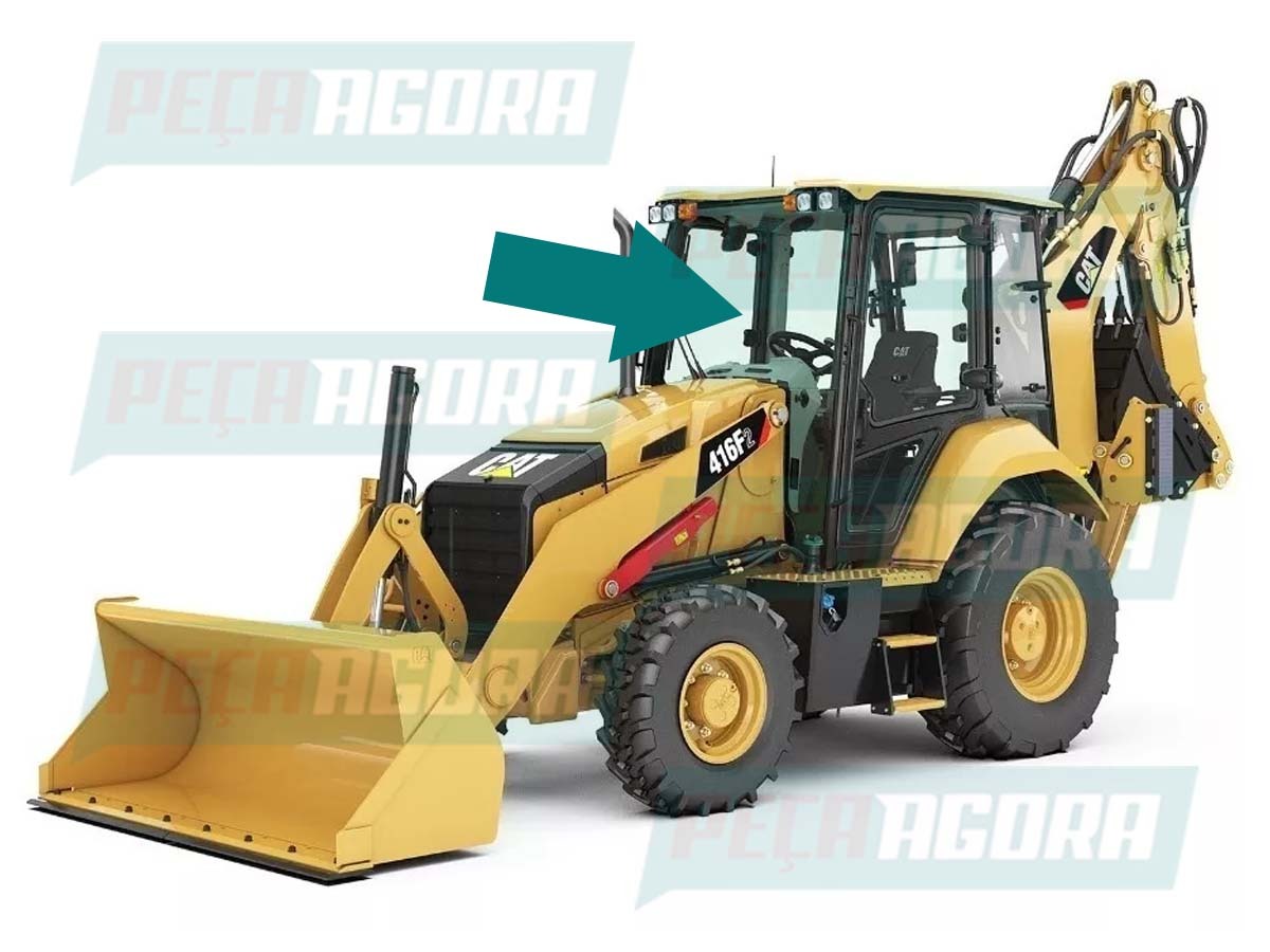 PARABRISA SUPERIOR CAT 416F2 CATERPILLAR (3822342)