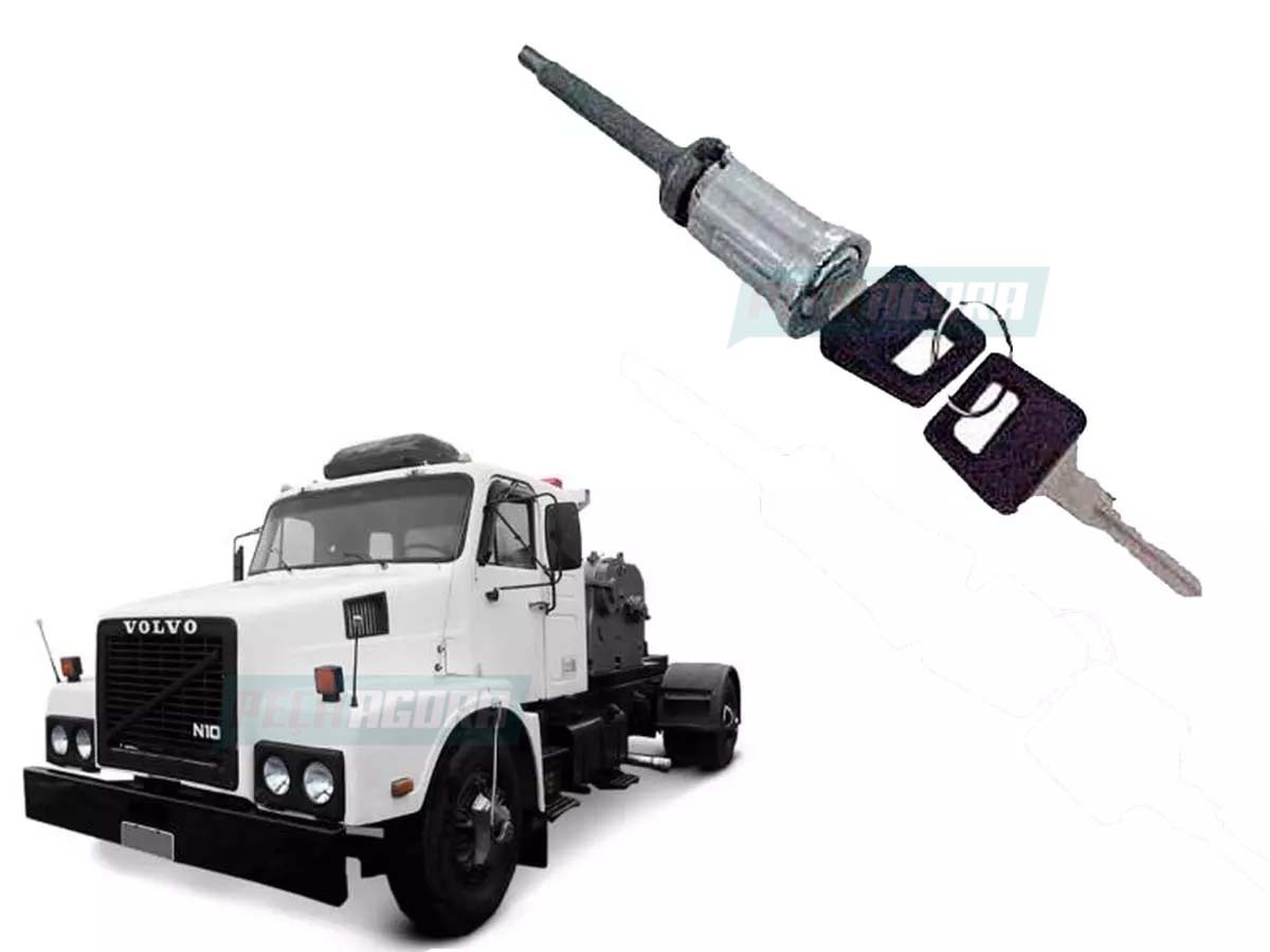 CILINDRO IGNICAO COM CHAVE MIOLO VOLVO N10 N12 1980 A 1988 (8121785,)