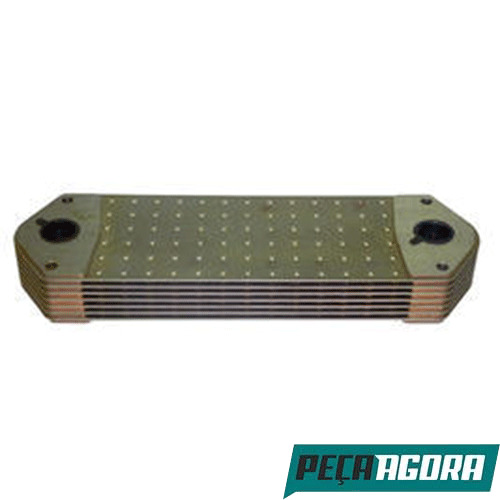 RADIADOR OLEO MOTOR 7 FOLHAS 40MM PARA SCANIA S4 SERIE 4 PGR (1448933)
