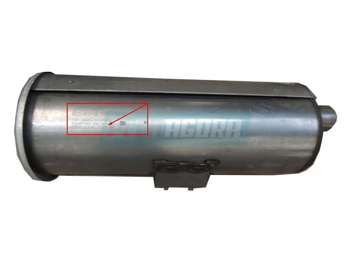 CATALISADOR MOTOR CUMMIS ISF VW MAN CONSTELLATION EURO V ADVANTECH 17330 24330 3