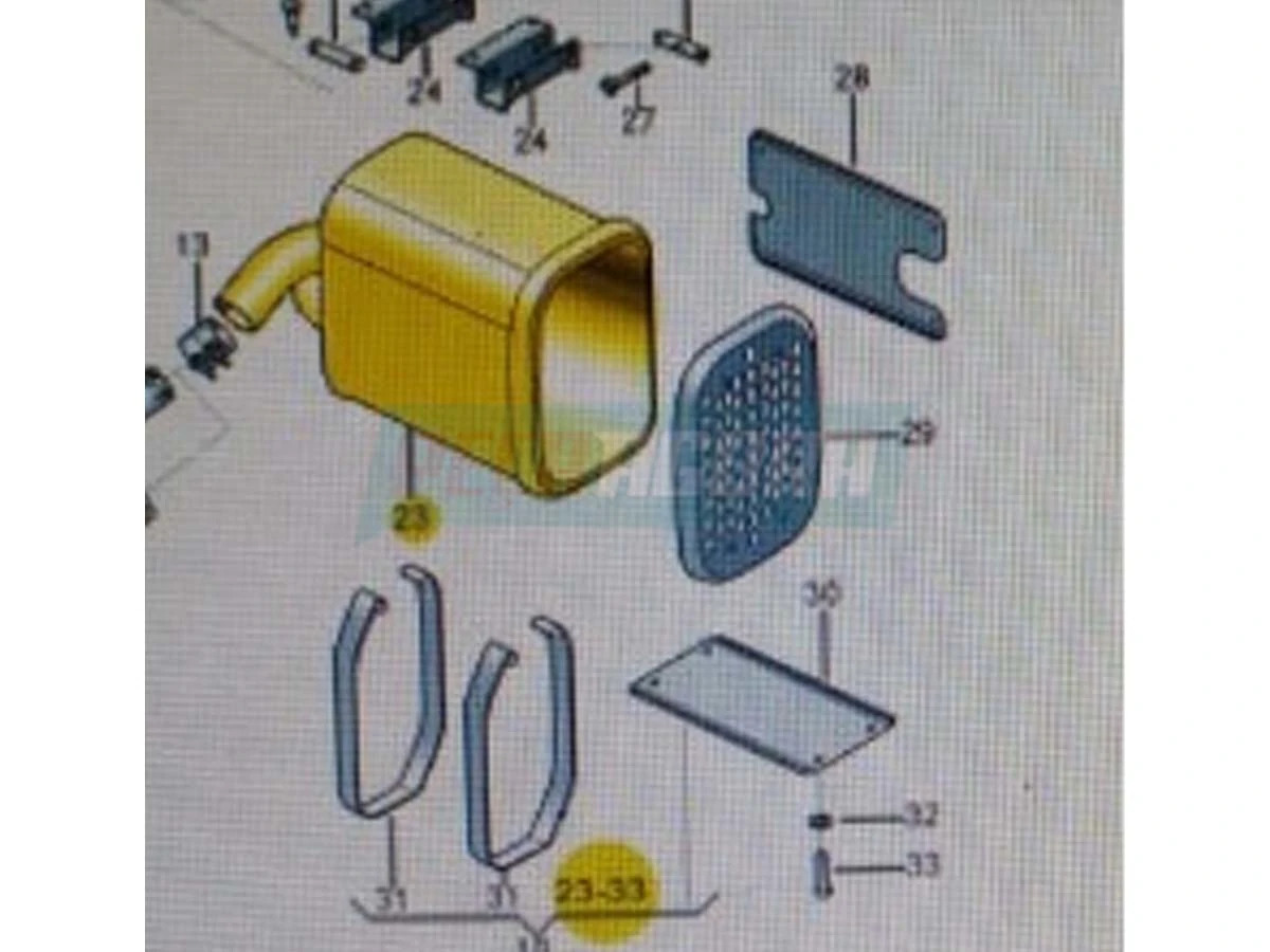CATALISADOR MOTOR MODELO CUMMINS ISL VW MAN CONSTELLATION EURO V ADVANTECH 17330