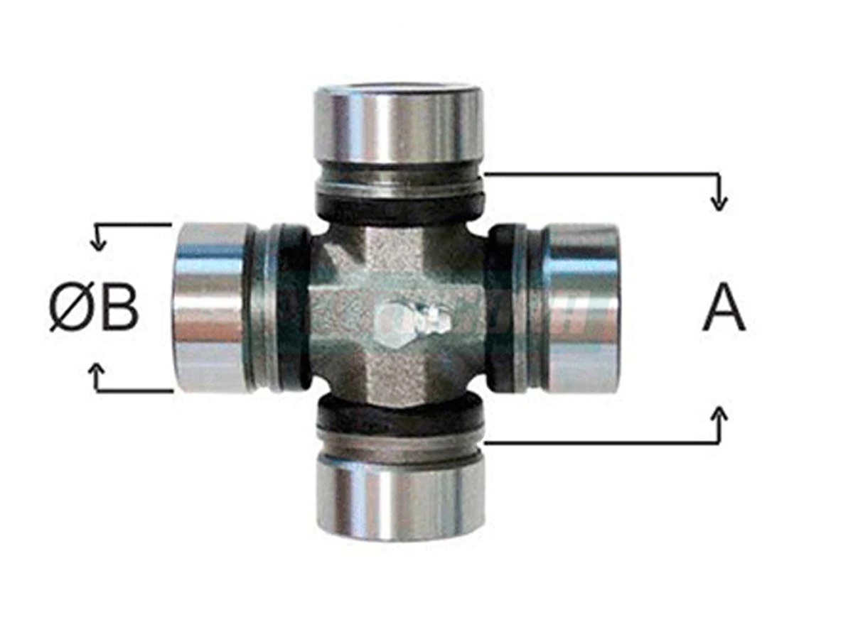 CRUZETA CARDAN A 57,20 B 38,00 MB 1113 A 2213 LO814 LO914 MERCEDES BENZ  3124100031-5-12213X