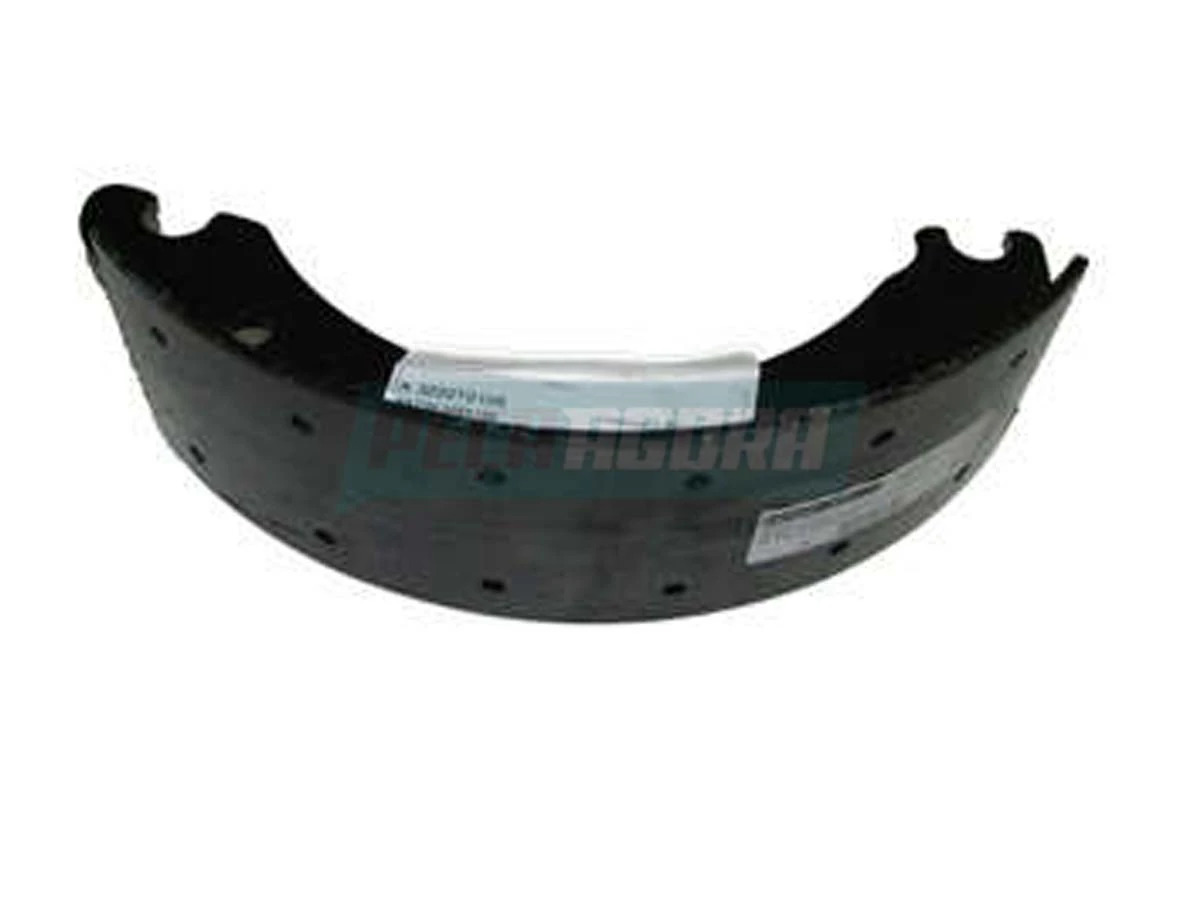 SAPATA DE FREIO VW 7100 8120 8140 8150 MB 710 815 LO916 PATIN COM 12 FUROS (2RD6