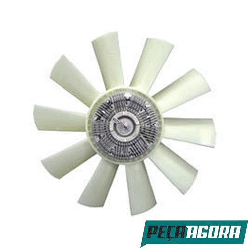 HELICE RADIADOR MOTOR COM VISCO MB MERCEDES BENZ 710PLUS (3742000223)