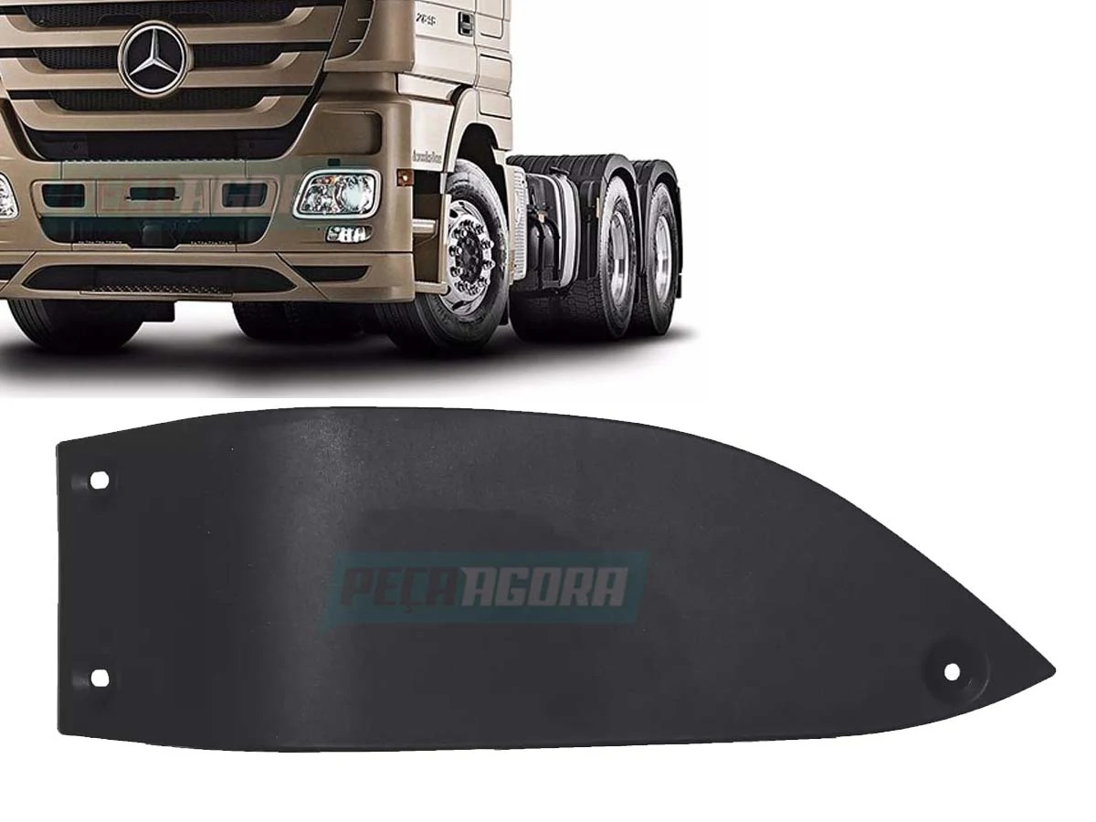 ACABAMENTO SPOILER PARACHOQUE CENTRAL LE MB ACTROS ESQUERDO MERCEDES BENZ (94388