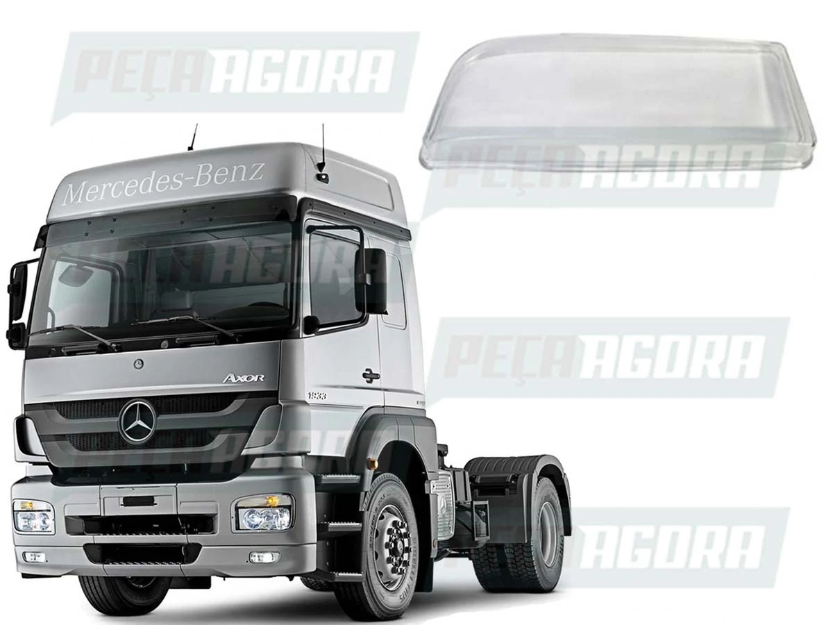LENTE VIDRO ESQ FAROL MB AXOR MERCEDES BENZ (0008264210)