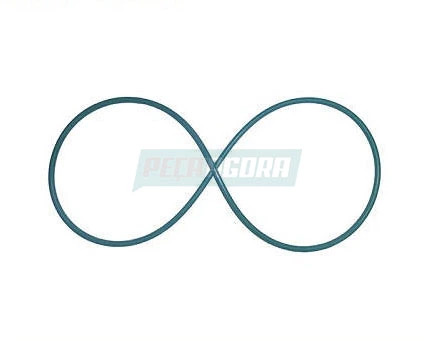 ANEL CUBO RODA TRASEIRA 255X5 NITRILICA VERDE MERCEDES (169974048A)