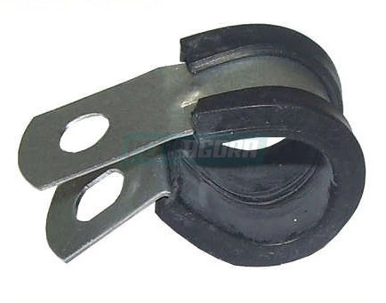 CAIXA 10  ABRACADEIRA COM BORRACHA PARA TUBO 12X16MM (CX.916016012200**10)