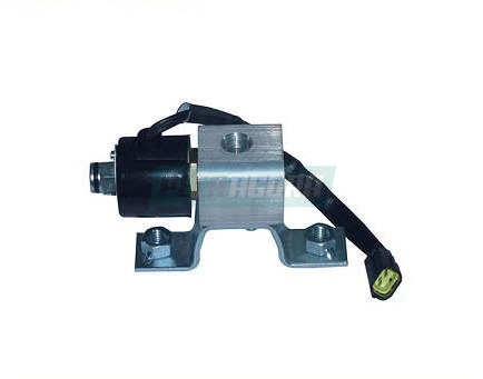 VALVULA SOLENOIDE 3/2 VIAS 12V CABO 230MM VW TODOS COM MOTOR CUMMINS SERIE C (2S