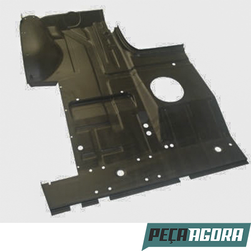 CHAPA DO ASSOALHO MB   1218 1418 ESQUERDO (3846167368)