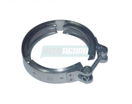 ABRACADEIRA CANALETA PARA TURBINA INOX PARA SCANIA SERIE 4 5 (1857864)