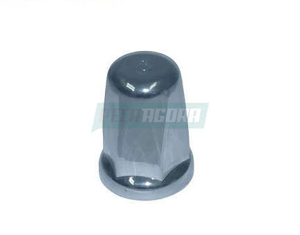 CAIXA 10 CAPA CROMADA PORCA RODA MINI BELGA MB PORCA 27 MM (CX.UNIAO1/4-0034-540