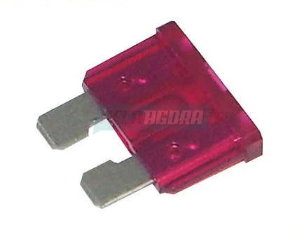 CAIXA 10  FUSIVEL LAMINA ENGATE 10 AMPERE VERMELHO MERCEDES BENZ (CX.6885457534C