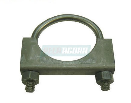 ABRACADEIRA LINHA U PARA ESCAPE 54MM 2.1/8' MERCEDES (3434920340)