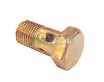 CAIXA 10  PARAFUSO BANJO 10X1X18 COM 4 FUROS SEXTAVADO 14MM (CX.915000000000KL**