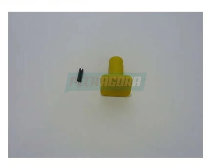 BOTAO CILINDRICO FREIO DE MAO COM PINO TRAVA VOLKSWAGEN (T71407343])