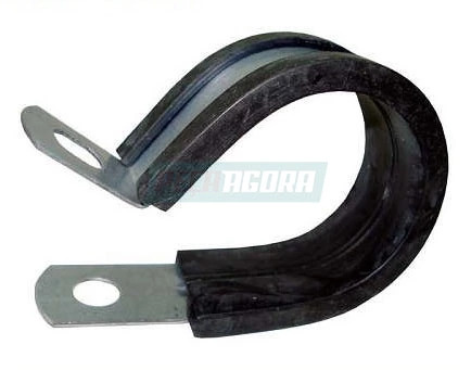 ABRACADEIRA COM BORRACHA PARA TUBO 25/20 3/4X1'' PARA SCANIA (333783)