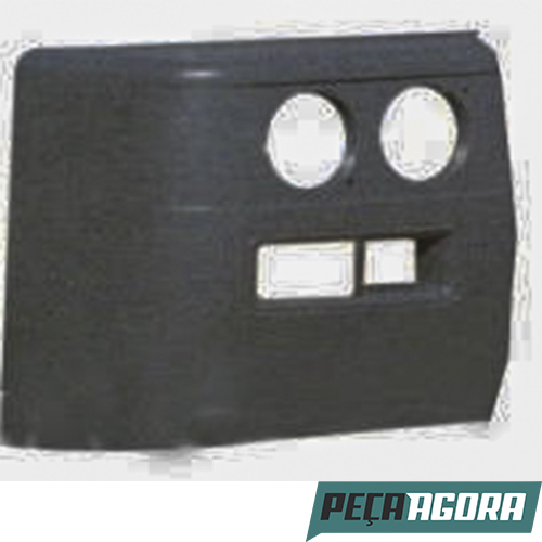 PONTEIRA PARACHOQUE VOLKSWAGEN COM SPOILLER FAROL REDONDO (2SO807102A8A8)