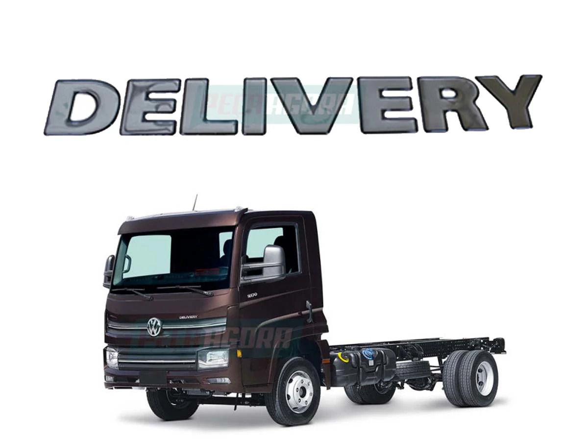 EMBLEMA FRONTAL CRISTAL DELIVERY VW PRATA VOLKSWAGEN  (2P0853689B)