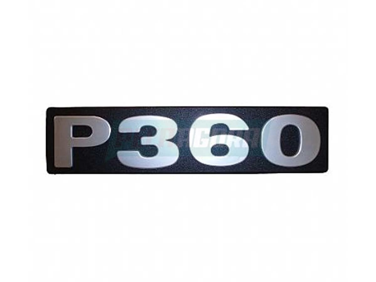 EMBLEMA PLASTICO GRADE ORIGINAL PARA SCANIA SERIE 4 ''P360'' (1724046)