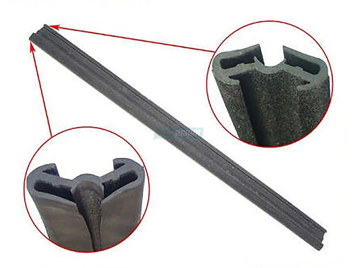 CAIXA 2  CANALETA DO VIDRO DA PORTA PEQUENA 500 MM PARA SCANIA (CX.537075**2)