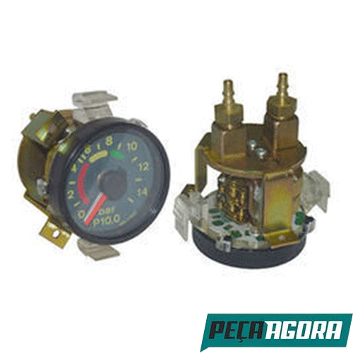 MANOMETRO DUPLO ROSCA INTERNA 10 BAR MB MERCEDES BENZ 1620 (0015426908)